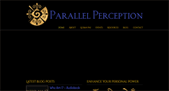 Desktop Screenshot of parallelperception.com